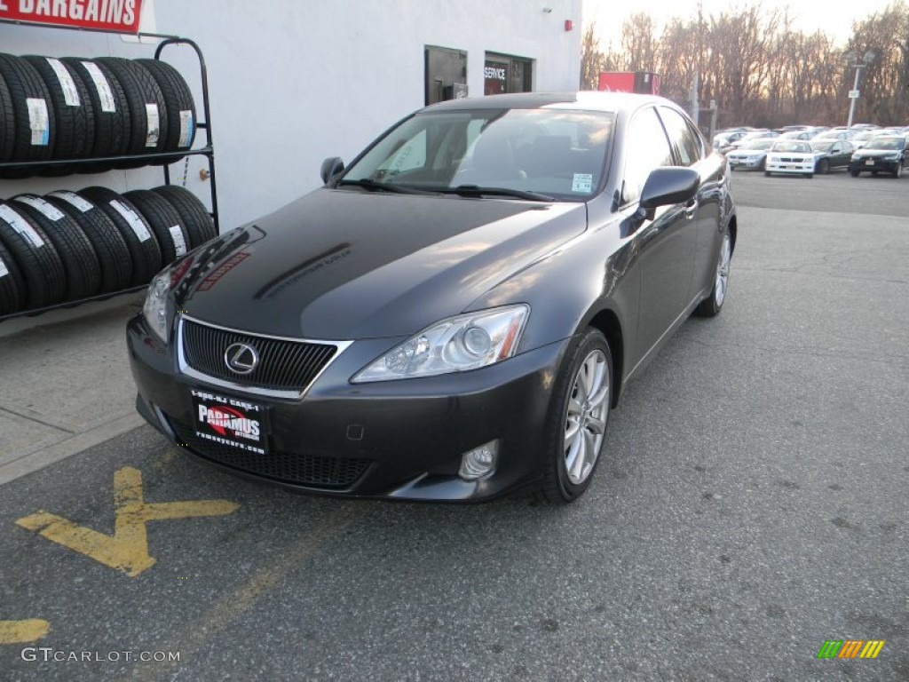 2008 IS 250 AWD - Smoky Granite Mica / Black photo #1