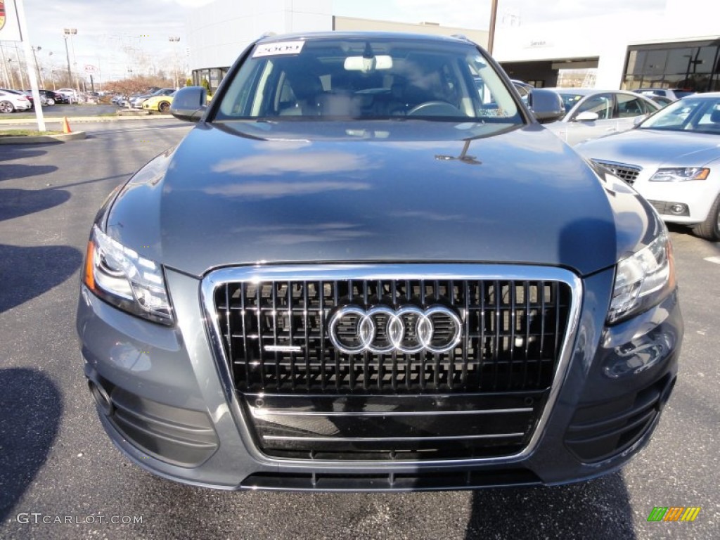 2009 Q5 3.2 Premium quattro - Meteor Gray Pearl Effect / Black photo #3
