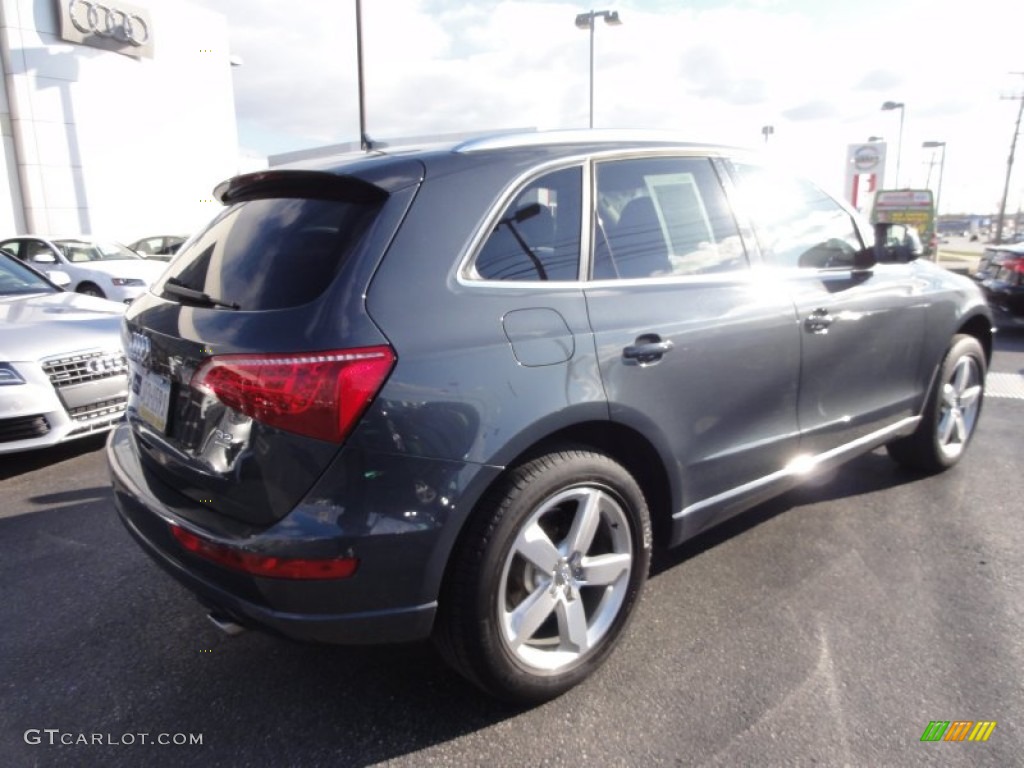 2009 Q5 3.2 Premium quattro - Meteor Gray Pearl Effect / Black photo #7