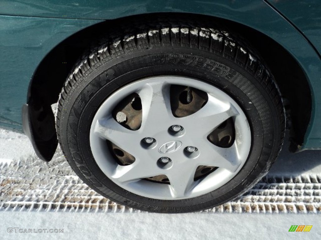 2006 Elantra GLS Sedan - Spruce Green / Beige photo #5