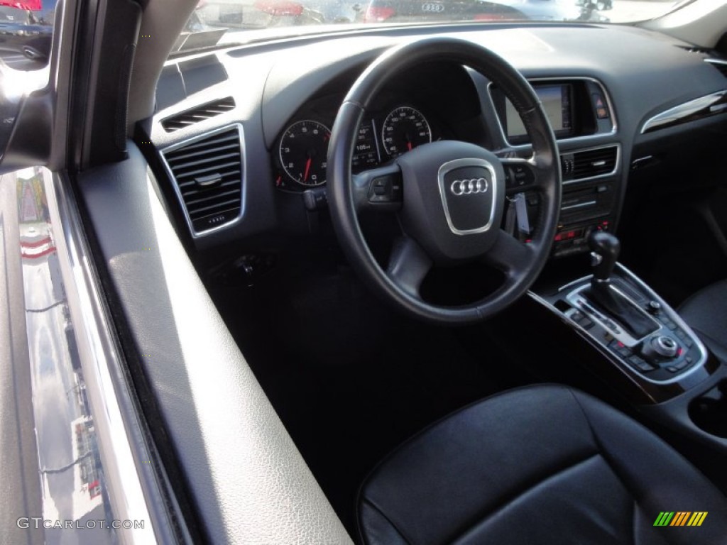 2009 Q5 3.2 Premium quattro - Meteor Gray Pearl Effect / Black photo #11