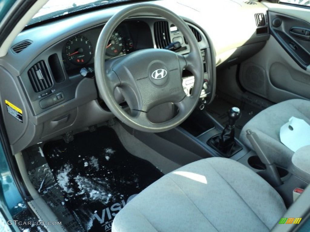 2006 Elantra GLS Sedan - Spruce Green / Beige photo #20
