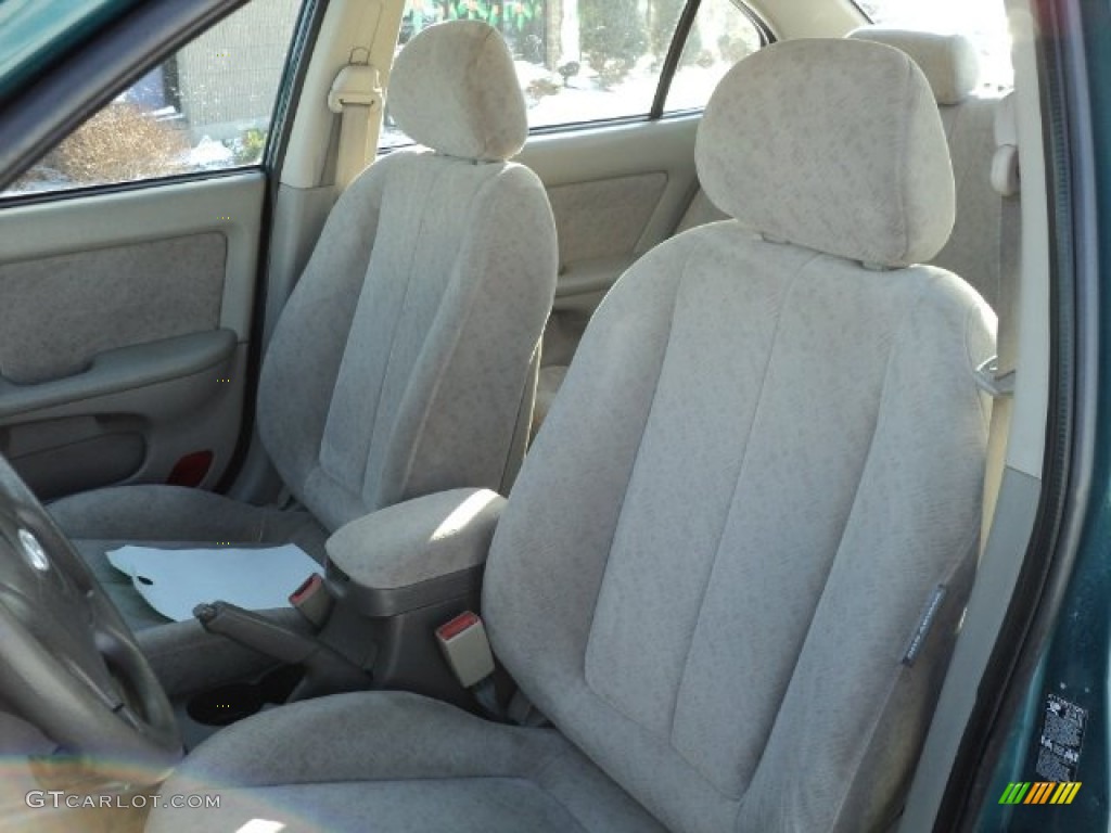 2006 Elantra GLS Sedan - Spruce Green / Beige photo #21