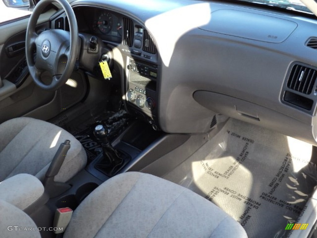 2006 Elantra GLS Sedan - Spruce Green / Beige photo #30