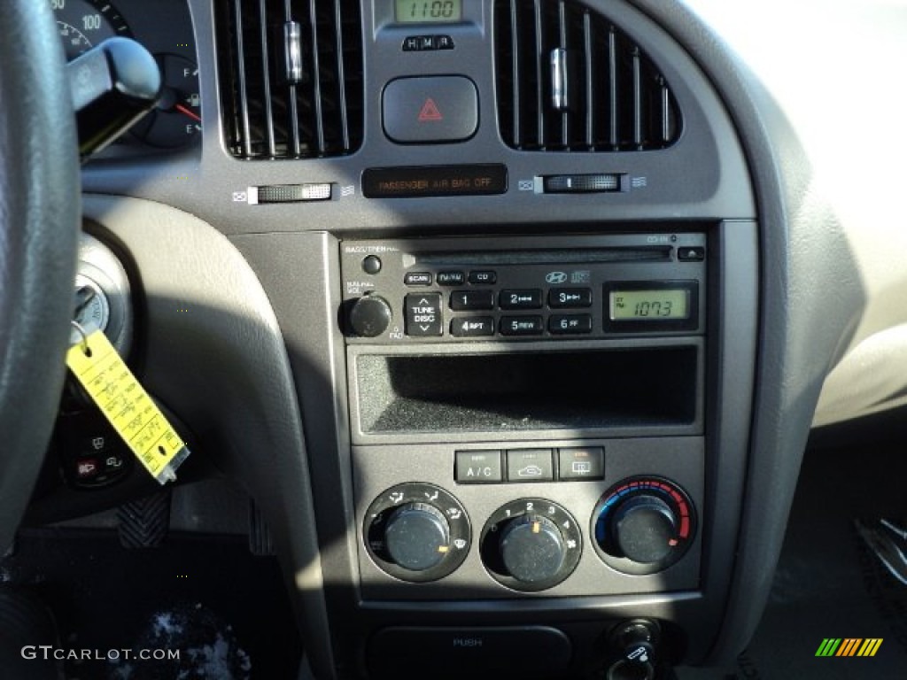 2006 Elantra GLS Sedan - Spruce Green / Beige photo #36