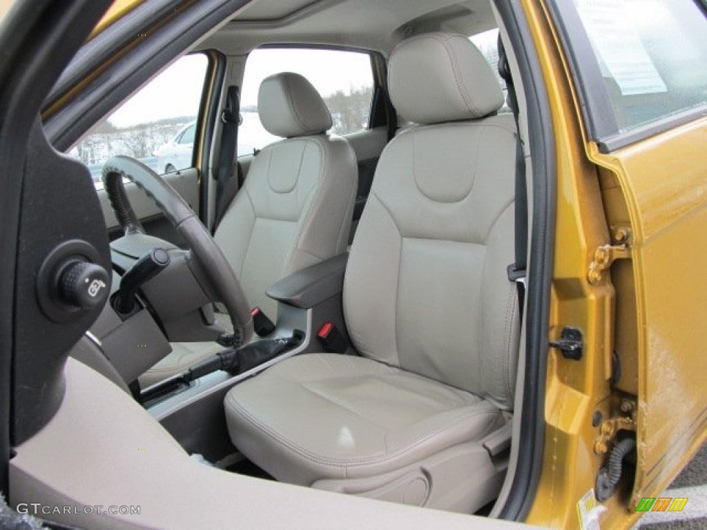 2009 Focus SEL Sedan - Amber Gold Metallic / Medium Stone photo #14