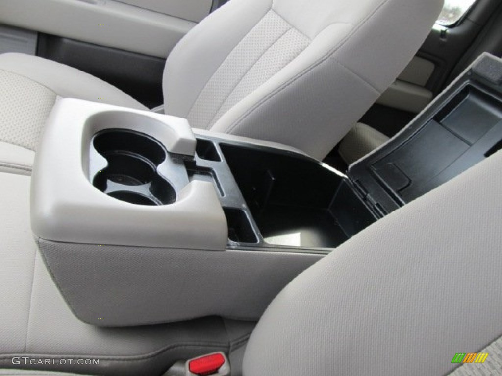 2010 F150 XLT SuperCrew 4x4 - Ingot Silver Metallic / Medium Stone photo #17