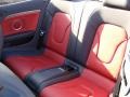 Black/Magma Red Silk Nappa Leather Interior Photo for 2011 Audi S5 #59093576