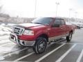 2008 Redfire Metallic Ford F150 XLT SuperCab 4x4  photo #6