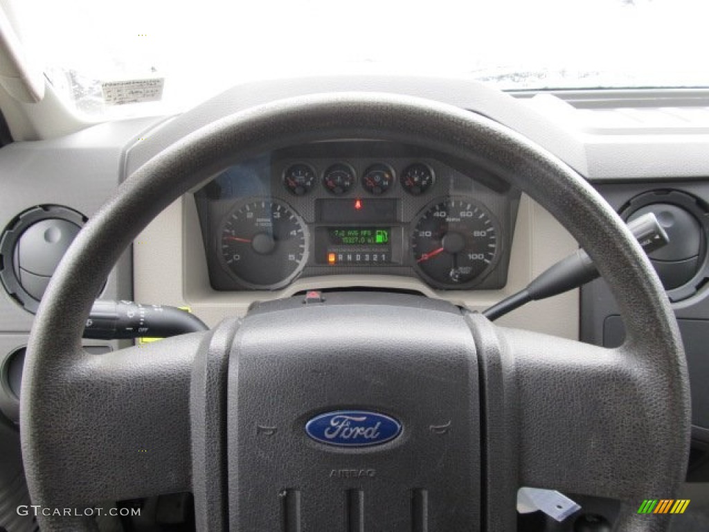 2010 Ford F350 Super Duty XL Regular Cab 4x4 Chassis Dump Truck Steering Wheel Photos