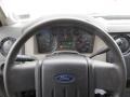 Medium Stone 2010 Ford F350 Super Duty XL Regular Cab 4x4 Chassis Dump Truck Steering Wheel