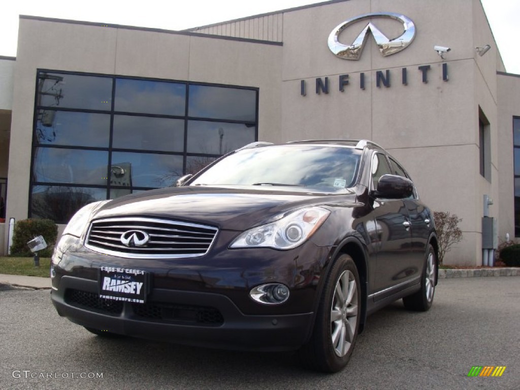 Dark Currant Red Infiniti EX