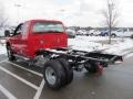 2012 Vermillion Red Ford F350 Super Duty XL SuperCab 4x4 Chassis  photo #10
