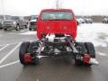 2012 Vermillion Red Ford F350 Super Duty XL SuperCab 4x4 Chassis  photo #11