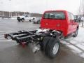 2012 Vermillion Red Ford F350 Super Duty XL SuperCab 4x4 Chassis  photo #12