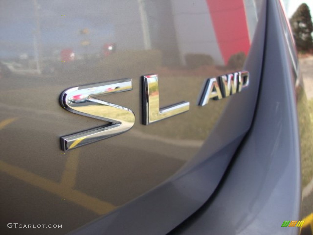 2009 Murano SL AWD - Platinum Graphite Metallic / Black photo #6