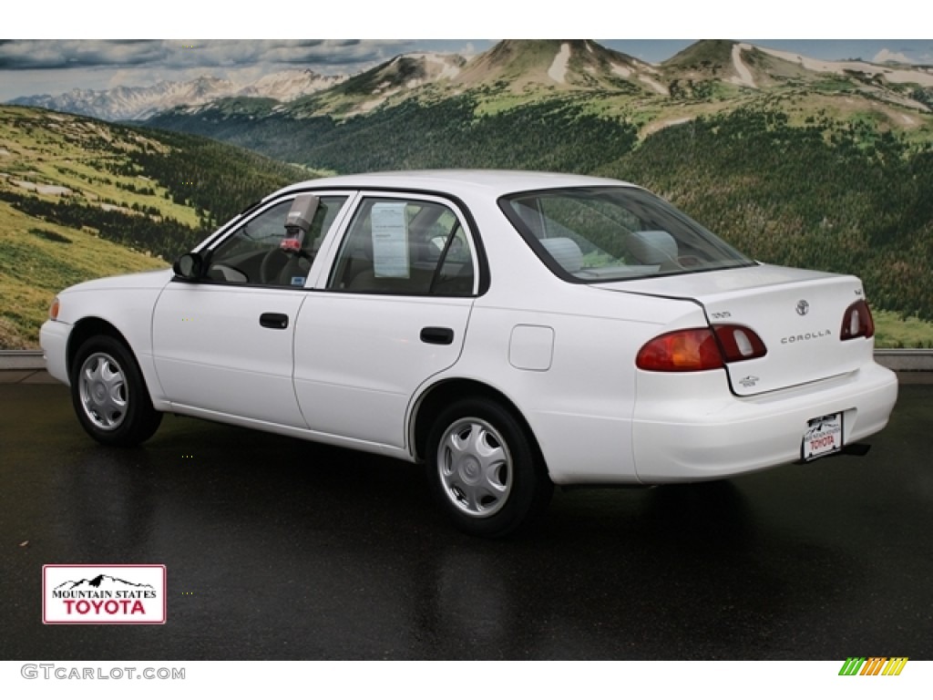 1998 Corolla VE - Super White / Gray photo #2