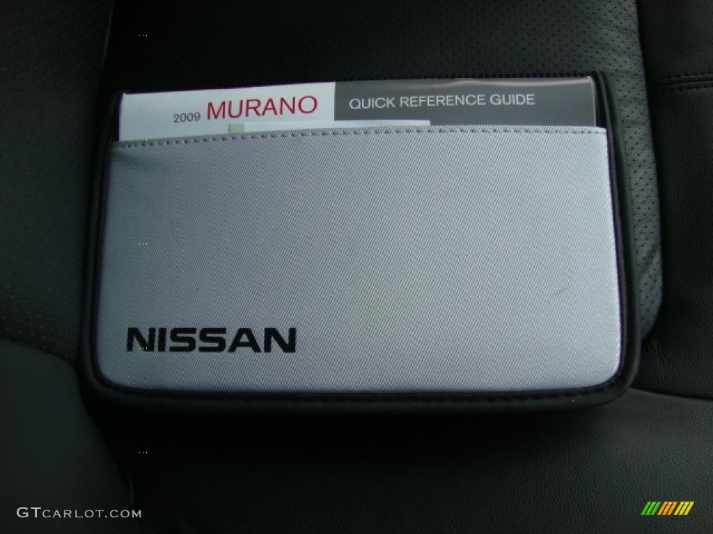 2009 Murano SL AWD - Platinum Graphite Metallic / Black photo #36