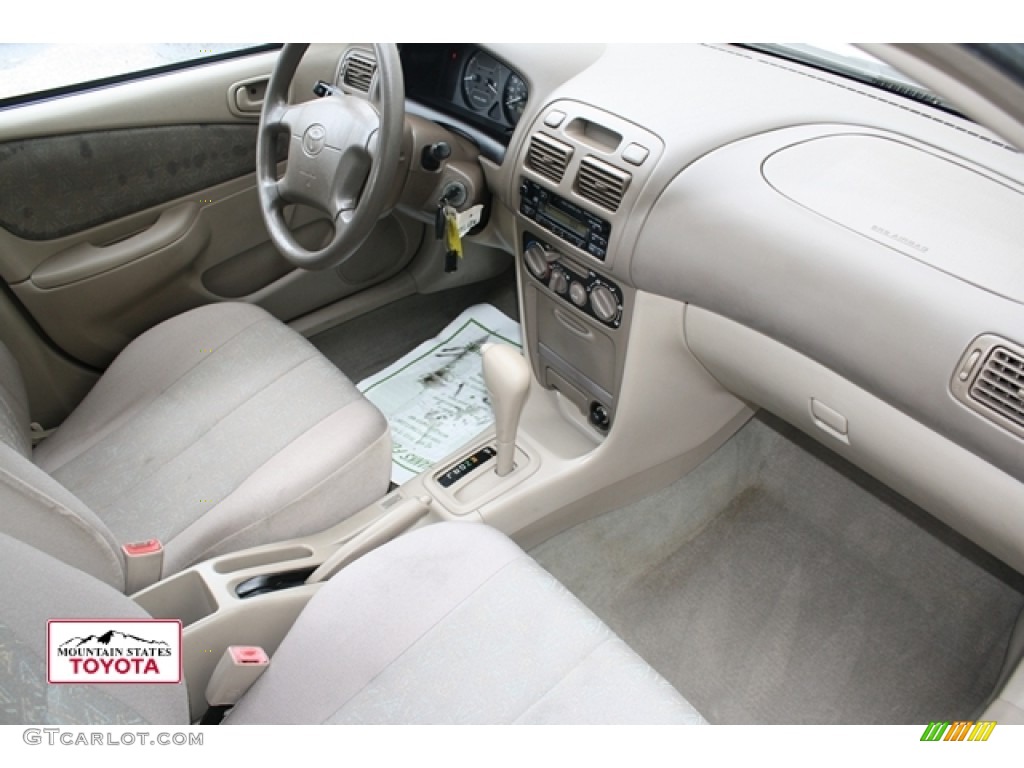 1998 Corolla VE - Super White / Gray photo #8