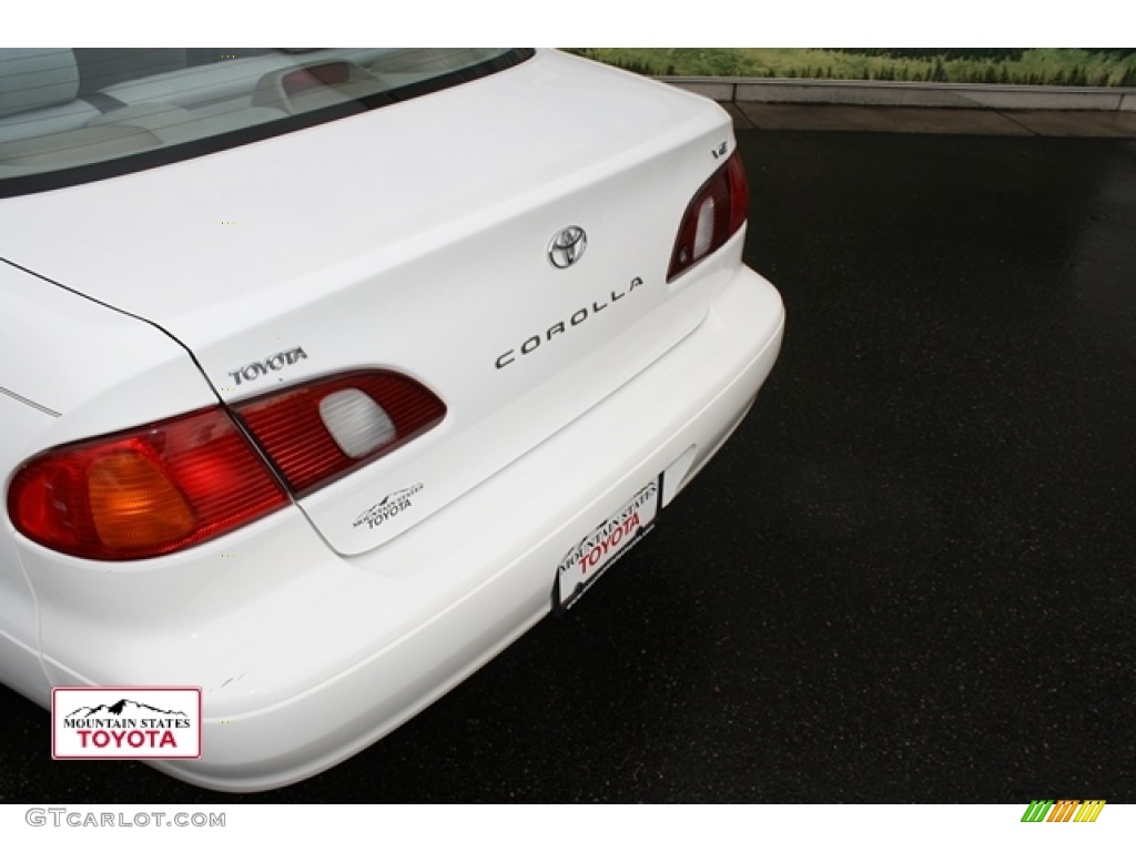 1998 Corolla VE - Super White / Gray photo #16