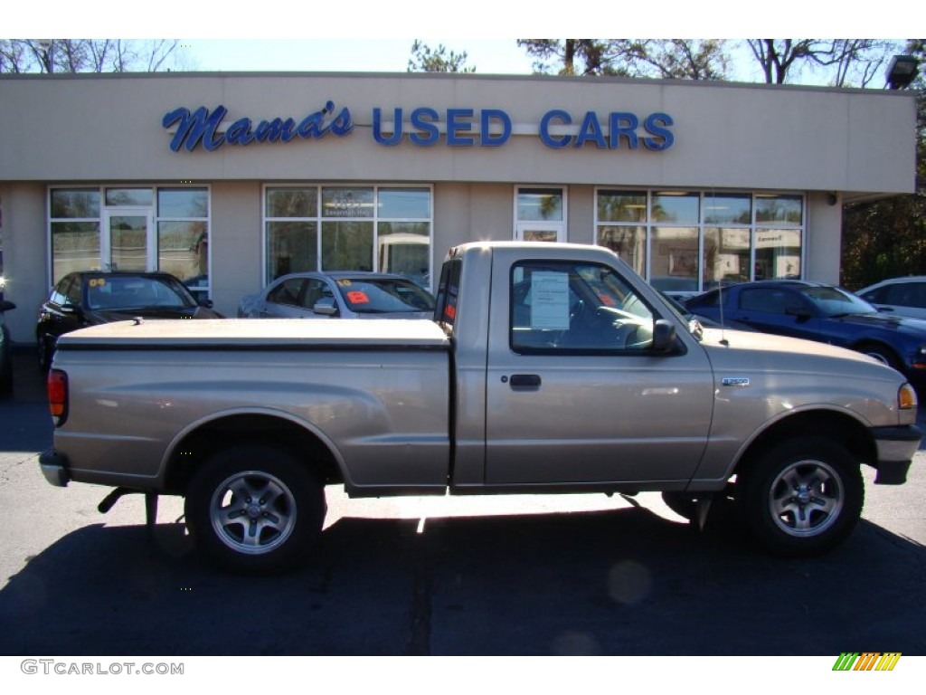 1999 B-Series Truck B2500 SE Regular Cab - Harvest Gold Metallic / Tan photo #1