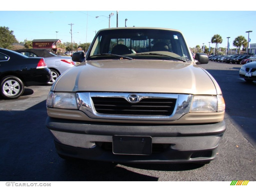 1999 B-Series Truck B2500 SE Regular Cab - Harvest Gold Metallic / Tan photo #3