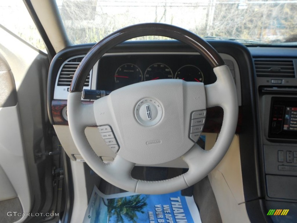 2003 Navigator Luxury - Mineral Grey Metallic / Black photo #12