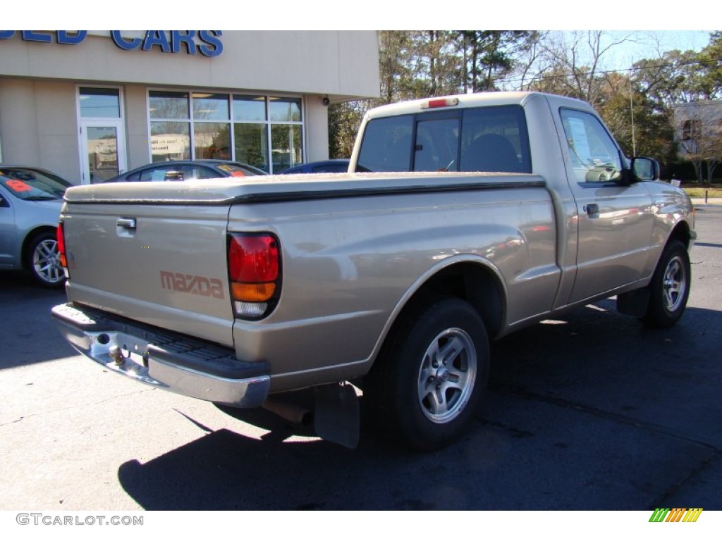 1999 B-Series Truck B2500 SE Regular Cab - Harvest Gold Metallic / Tan photo #8