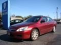 2006 Redondo Red Pearl Honda Accord EX-L V6 Sedan  photo #4