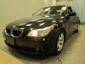 2005 Jet Black BMW 5 Series 530i Sedan  photo #3