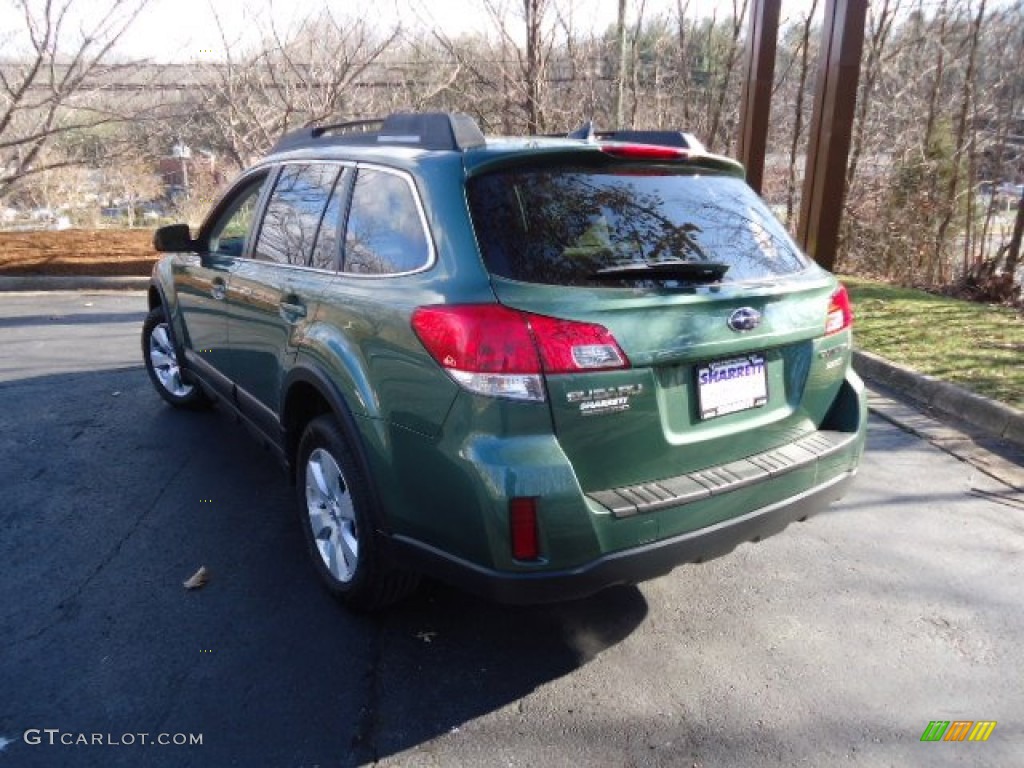 2012 Outback 2.5i Limited - Cypress Green Pearl / Warm Ivory photo #5
