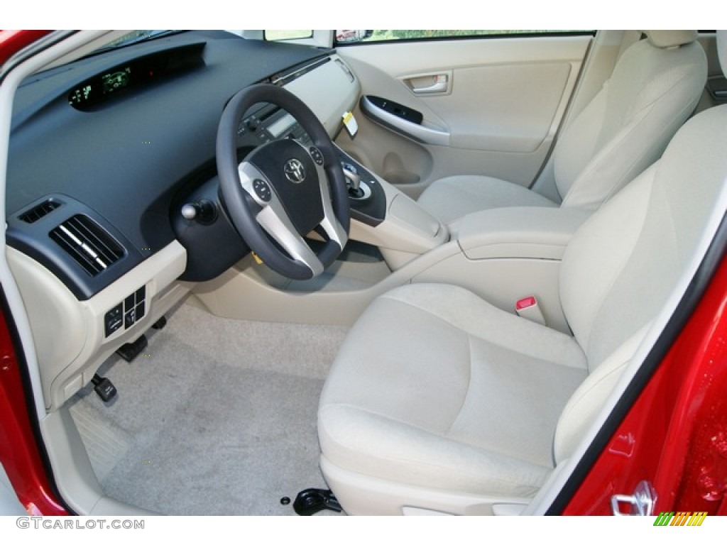 Bisque Interior 2011 Toyota Prius Hybrid II Photo #59101853