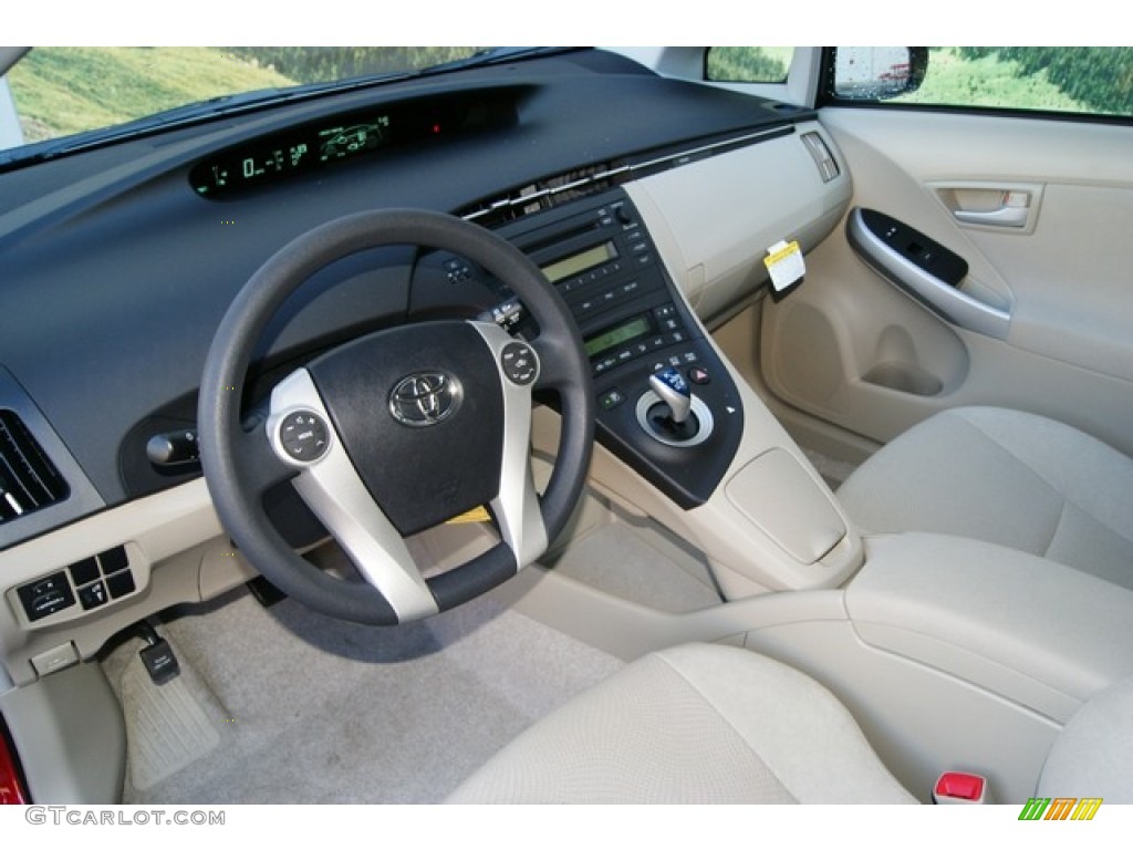 Bisque Interior 2011 Toyota Prius Hybrid II Photo #59101863