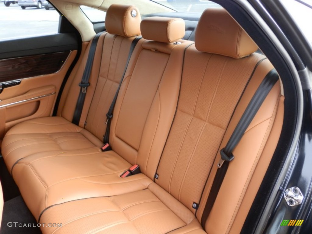 London Tan/Jet Interior 2012 Jaguar XJ XJL Portfolio Photo #59102264