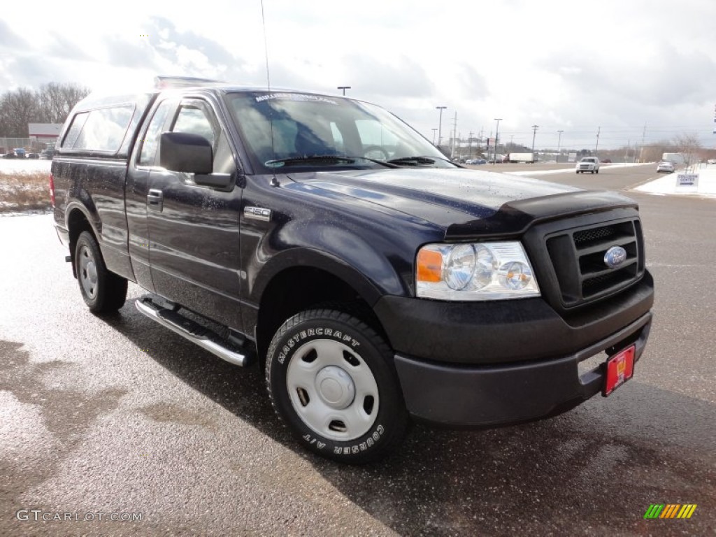 2006 F150 XL Regular Cab - True Blue Metallic / Medium Flint photo #1