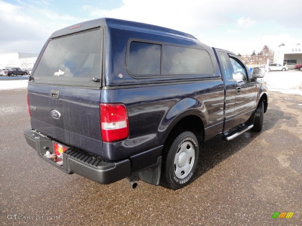 2006 F150 XL Regular Cab - True Blue Metallic / Medium Flint photo #3