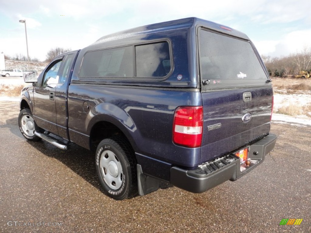 2006 F150 XL Regular Cab - True Blue Metallic / Medium Flint photo #10