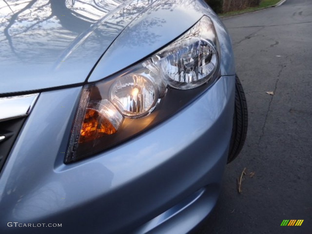 2012 Accord EX V6 Sedan - Celestial Blue Metallic / Black photo #15