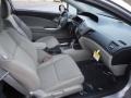 Gray 2012 Honda Civic EX Coupe Interior Color
