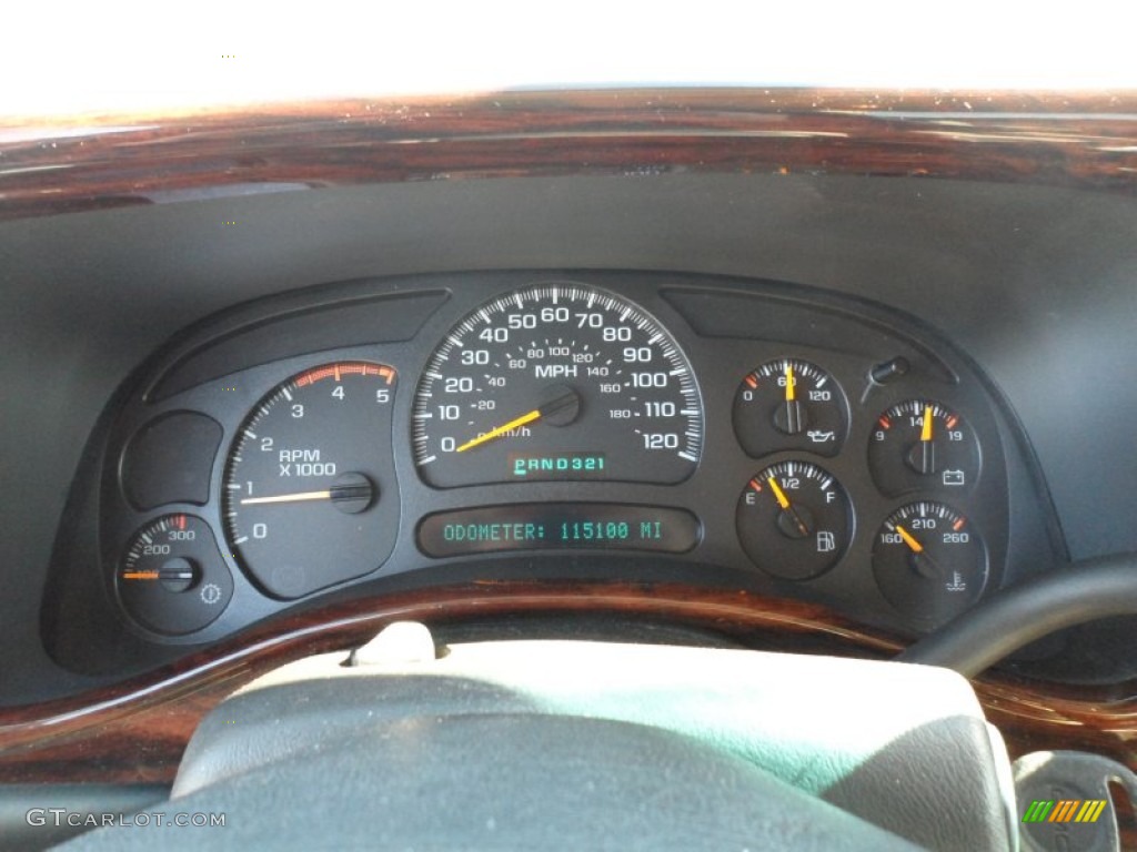 2005 GMC Sierra 3500 SLT Crew Cab 4x4 Dually Gauges Photo #59107910