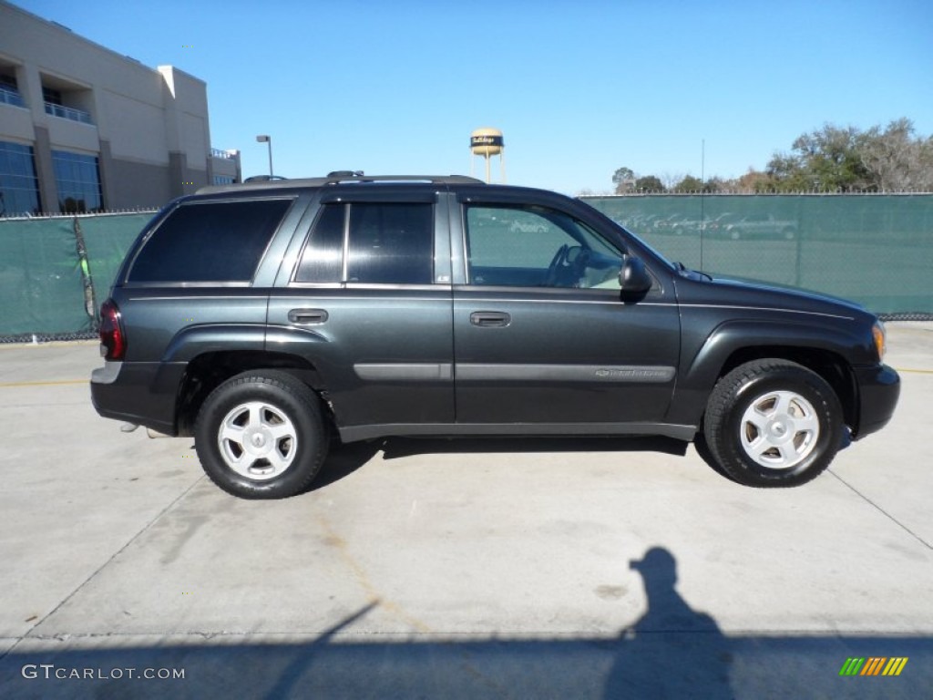 Dark Gray Metallic 2003 Chevrolet TrailBlazer LS Exterior Photo #59108182