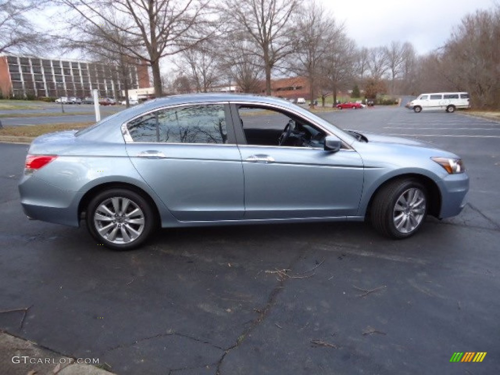 Celestial Blue Metallic 2012 Honda Accord EX V6 Sedan Exterior Photo #59108270
