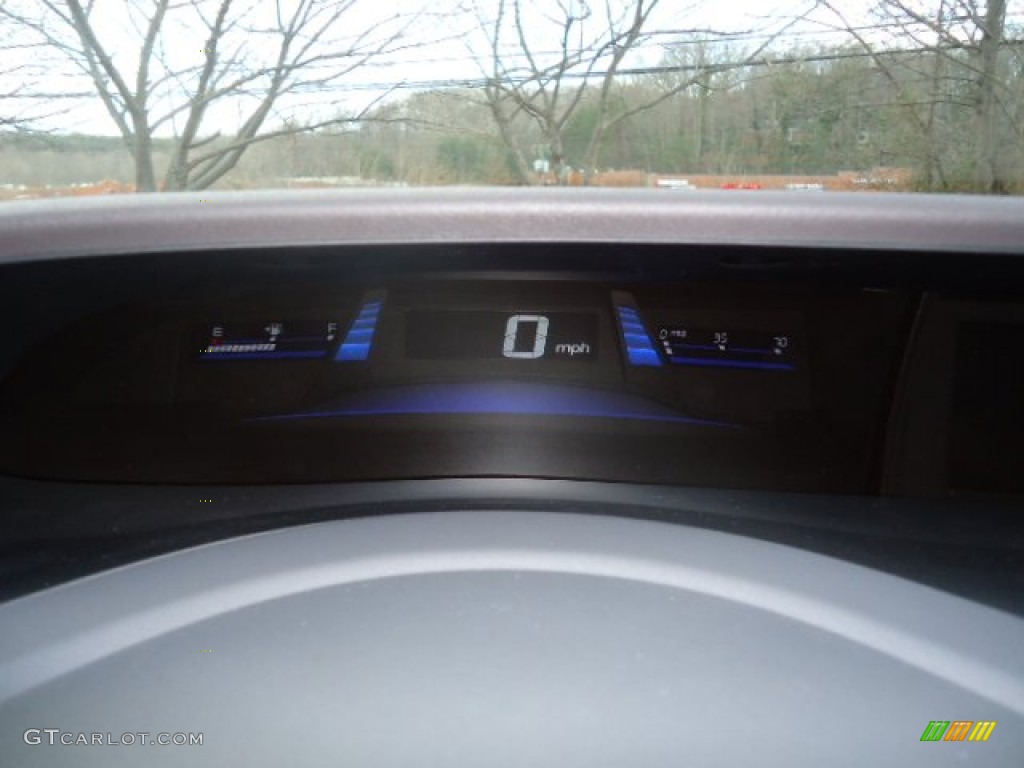 2012 Civic LX Sedan - Taffeta White / Gray photo #21