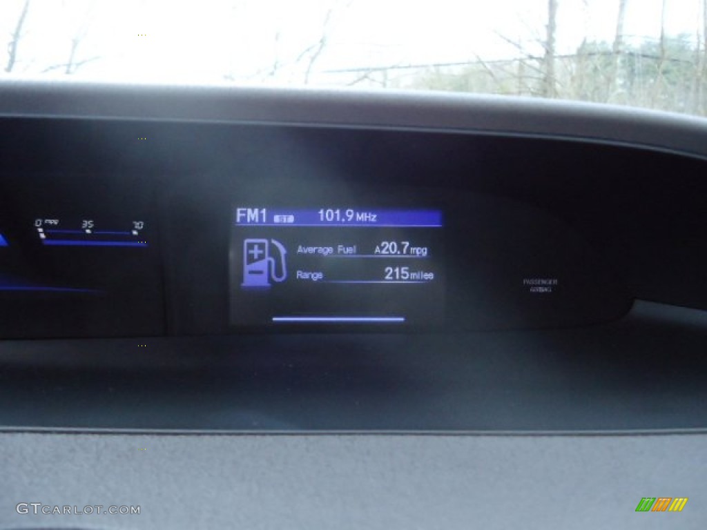 2012 Civic LX Sedan - Taffeta White / Gray photo #24