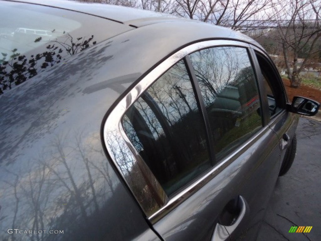 2012 Accord LX Sedan - Polished Metal Metallic / Black photo #11