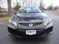 2012 Crystal Black Pearl Honda Civic LX Coupe  photo #2