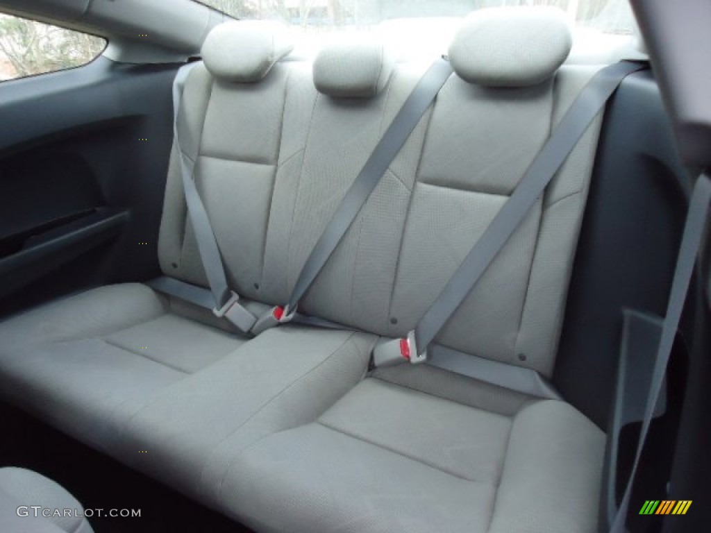 Gray Interior 2012 Honda Civic LX Coupe Photo #59110031