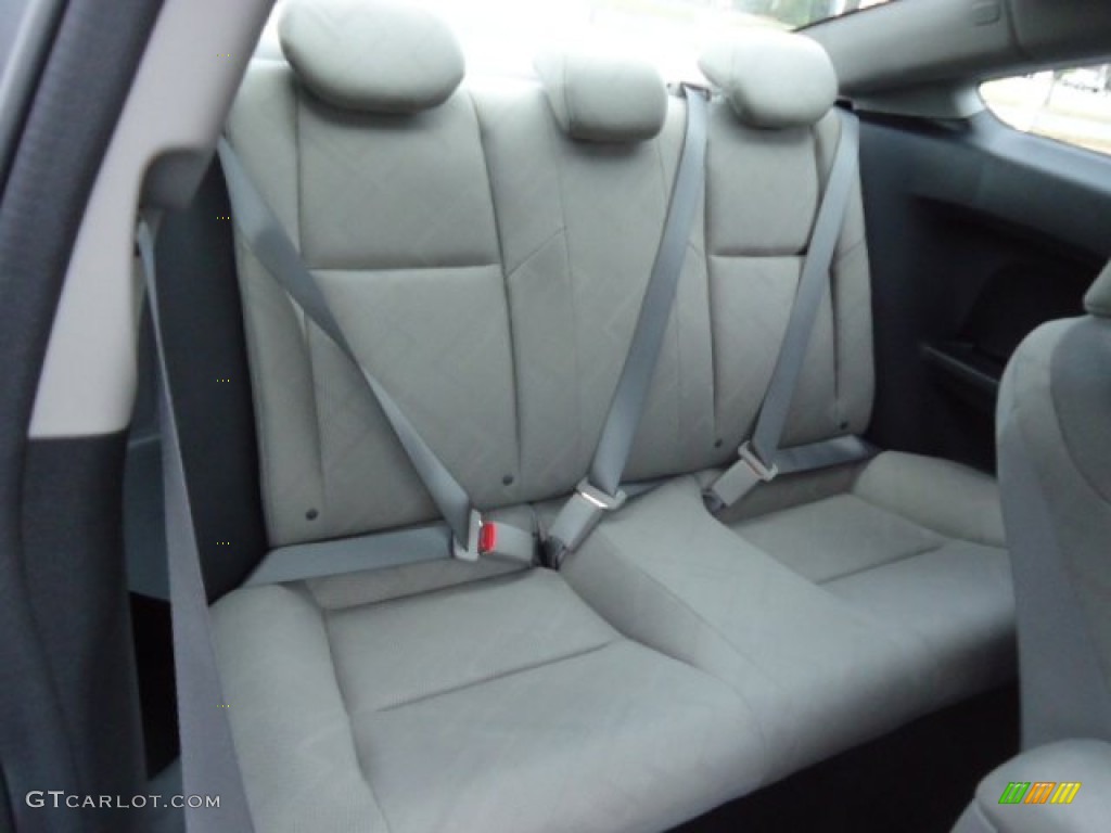Gray Interior 2012 Honda Civic LX Coupe Photo #59110040