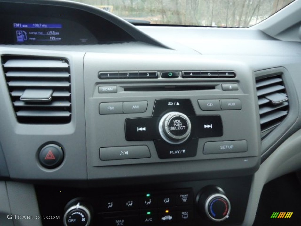 2012 Honda Civic LX Coupe Controls Photo #59110079