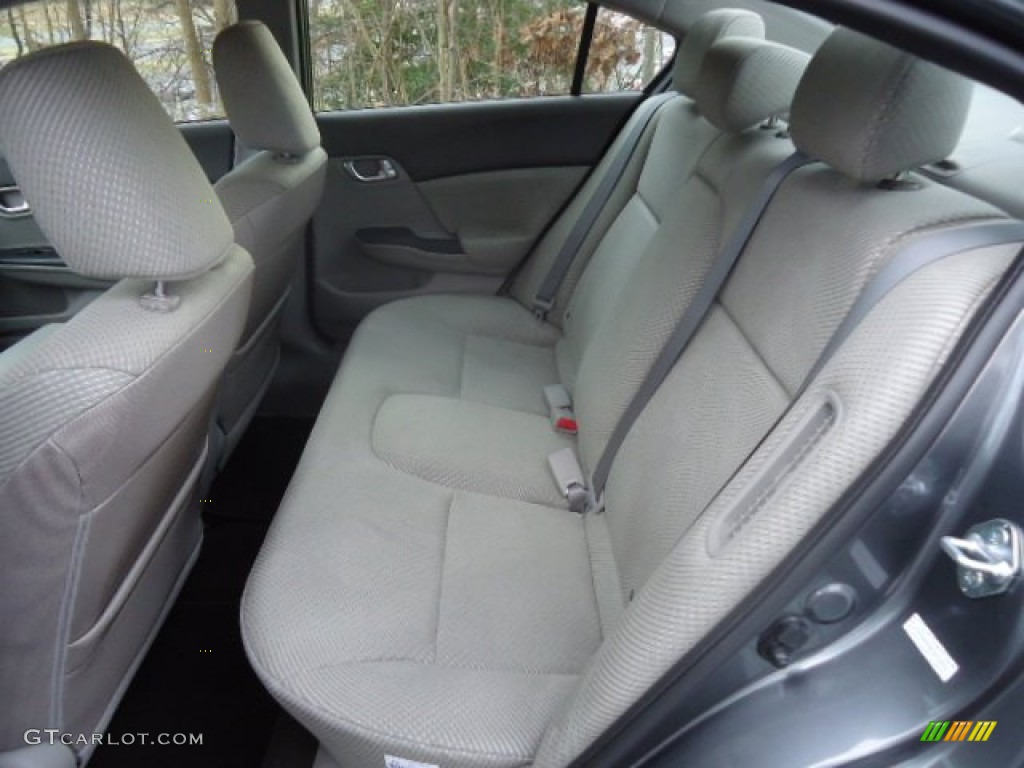 Gray Interior 2012 Honda Civic Hybrid Sedan Photo #59110256